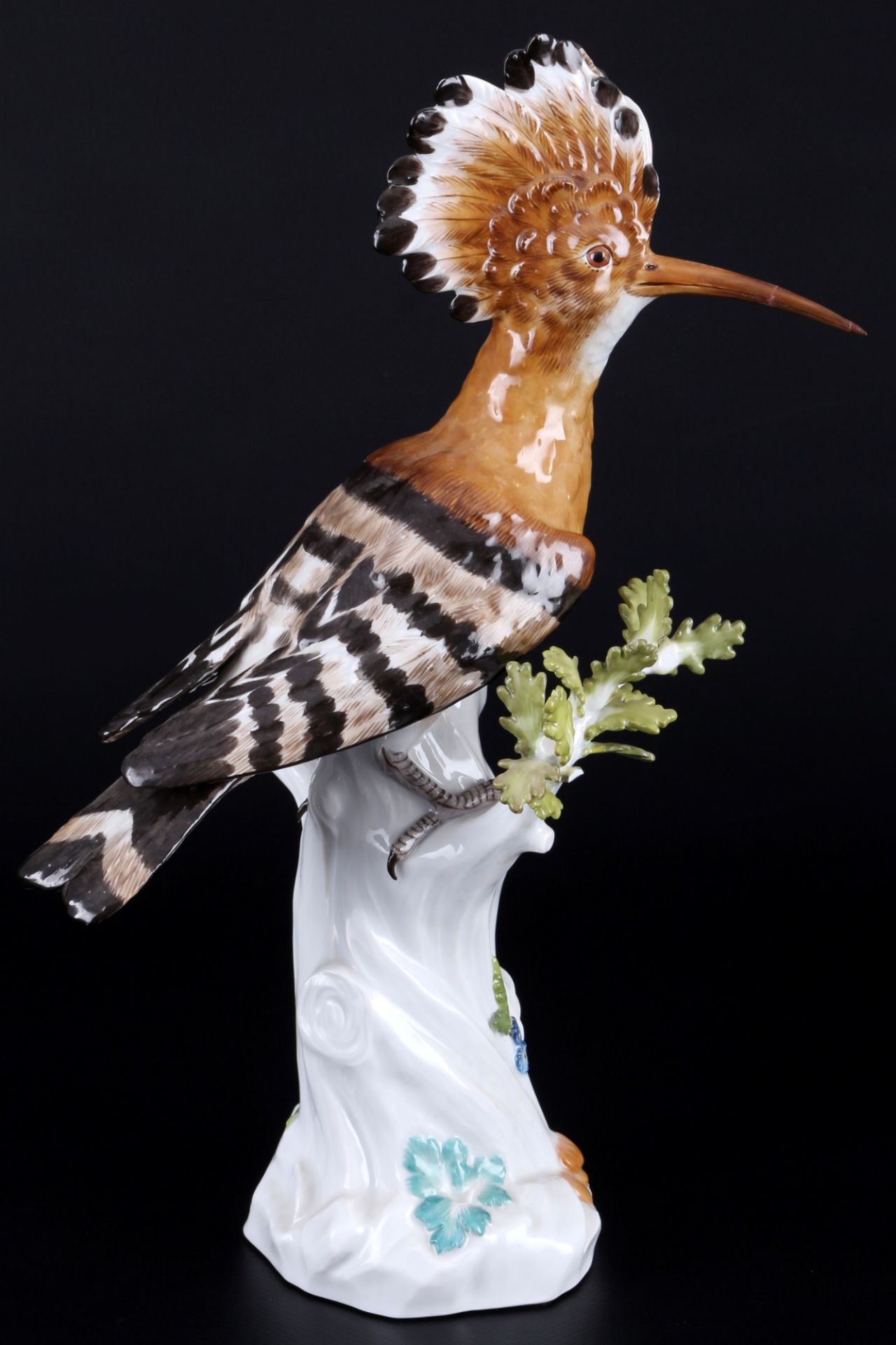 Meissen Wiedehopf Vogel 1.Wahl, hoopoe bird 1st choice,