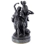 Bronze Der Triumph des Bacchus nach Clodion (1738-1814), The Triumph of Bacchus