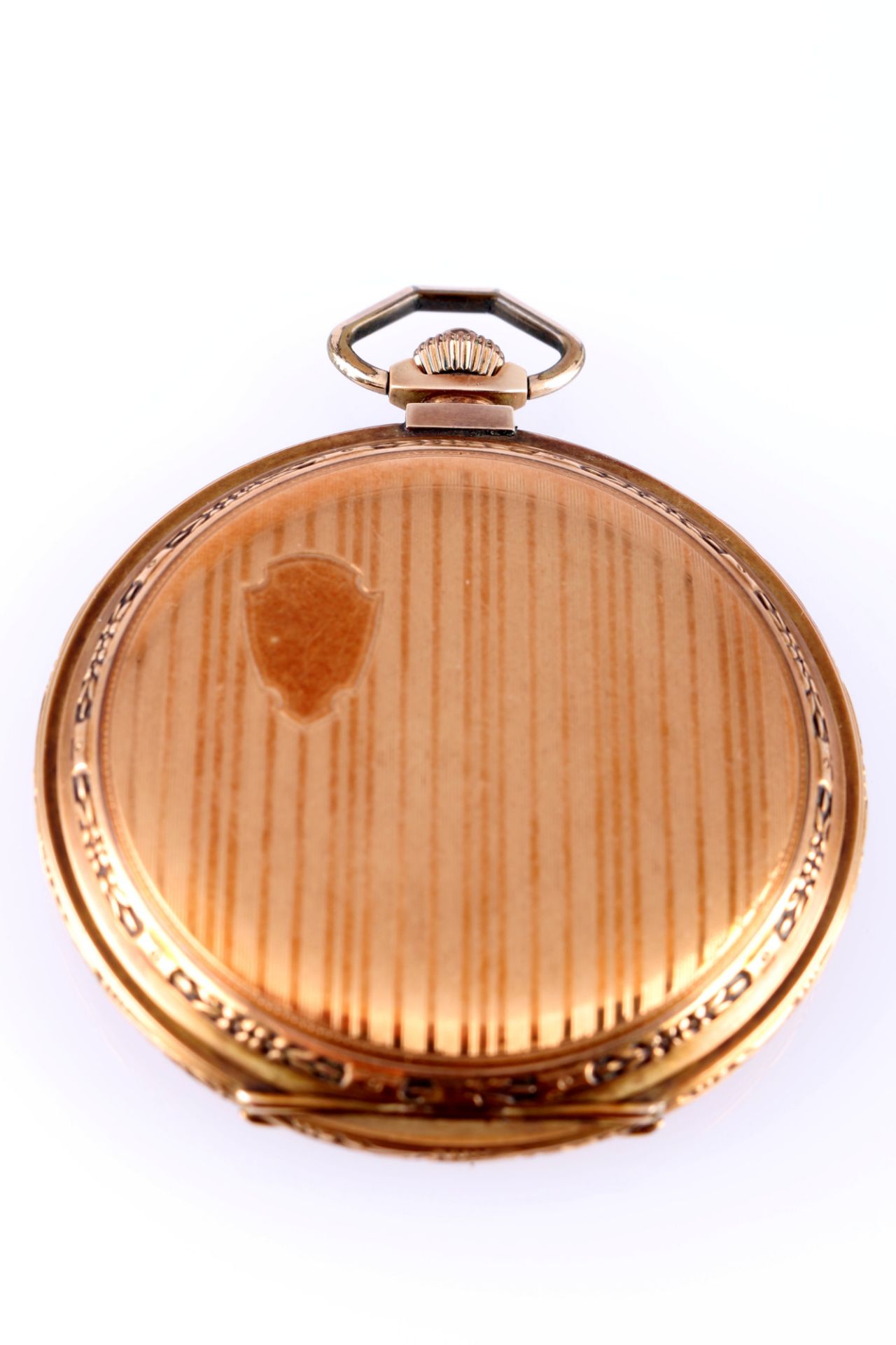 585 Gold Savonette Herrentaschenuhr, 14K gold pocket watch, - Bild 8 aus 9