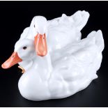 Herend Entenpaar 15035, pair of ducks,