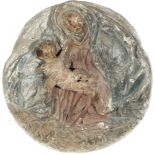 Madonna mit Christus Tondo 16./17. Jahrhundert, St. Mary with Christ tondo 16th/17th century,