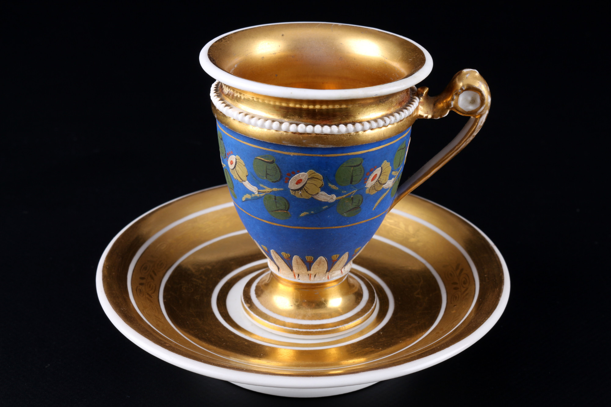 7 splendor cups, including KPM Berlin, Prunktassen, - Image 4 of 7