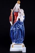 Rosenthal große Madonna mit Christuskind H 53,5 cm, large Madonna with Christ,