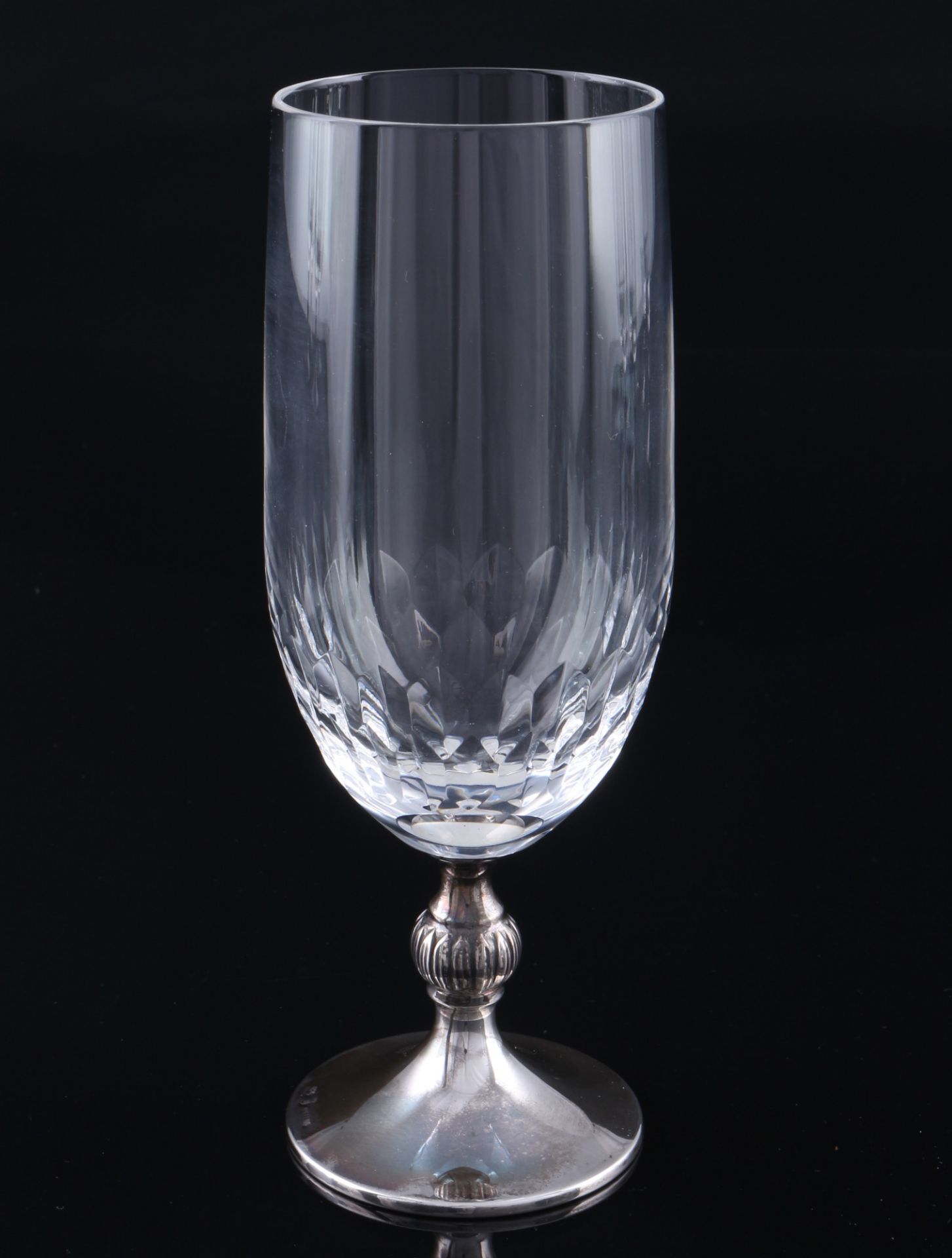 925 sterling silver 6 glasses, Hermann Bauer, Kristall Silber Gläser, - Image 2 of 4