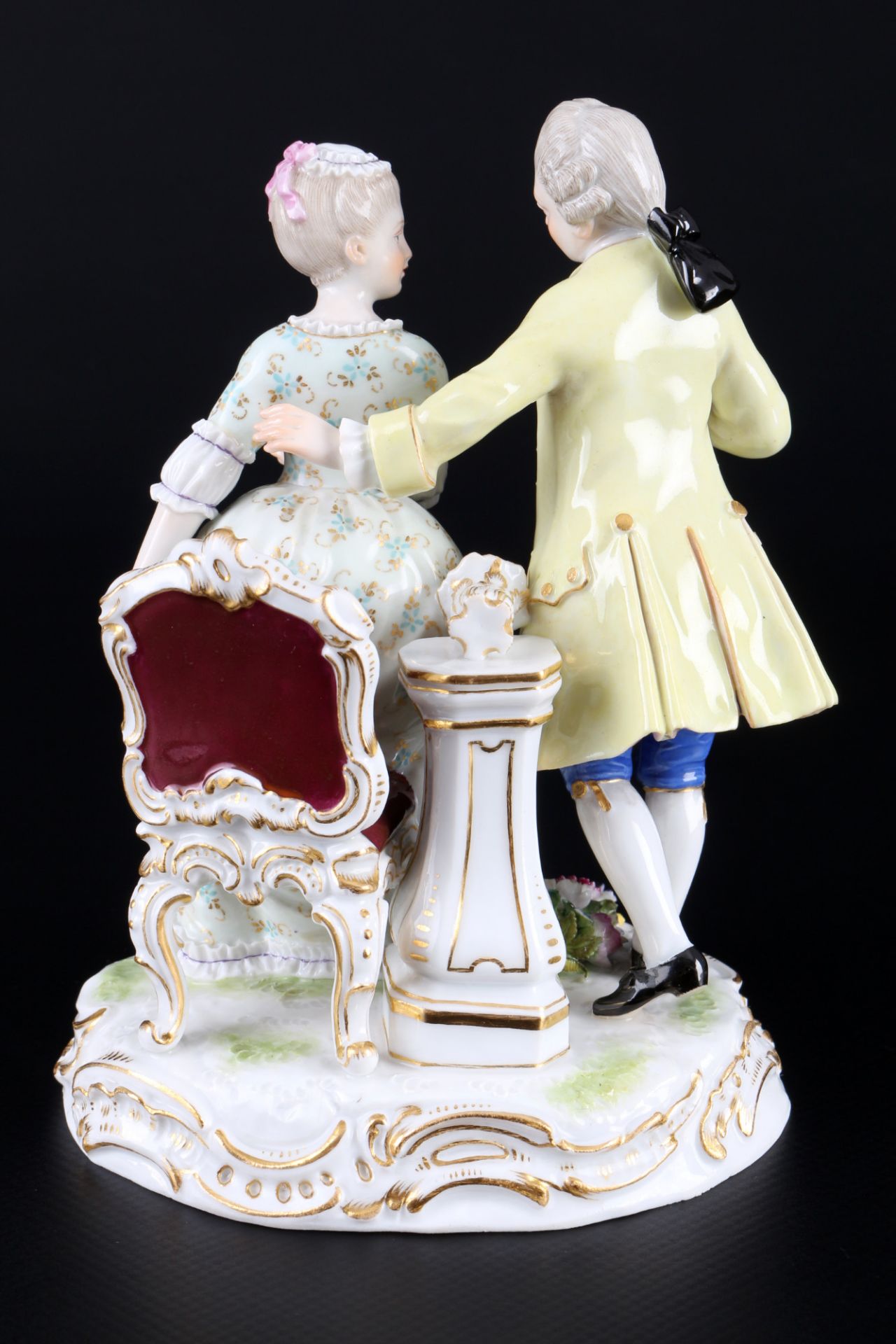 Meissen caught in the act 1st choice, knob mark, Ertappt 1.Wahl, - Image 3 of 6