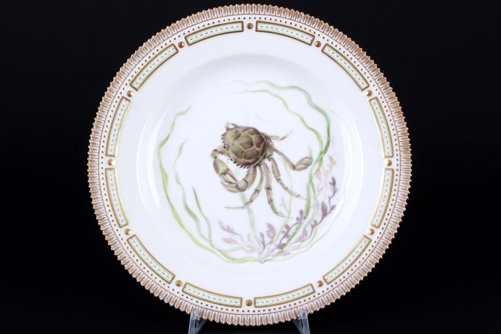 Royal Copenhagen Flora Danica Fisch Speiseteller 3549, dinner plate 1st choice,