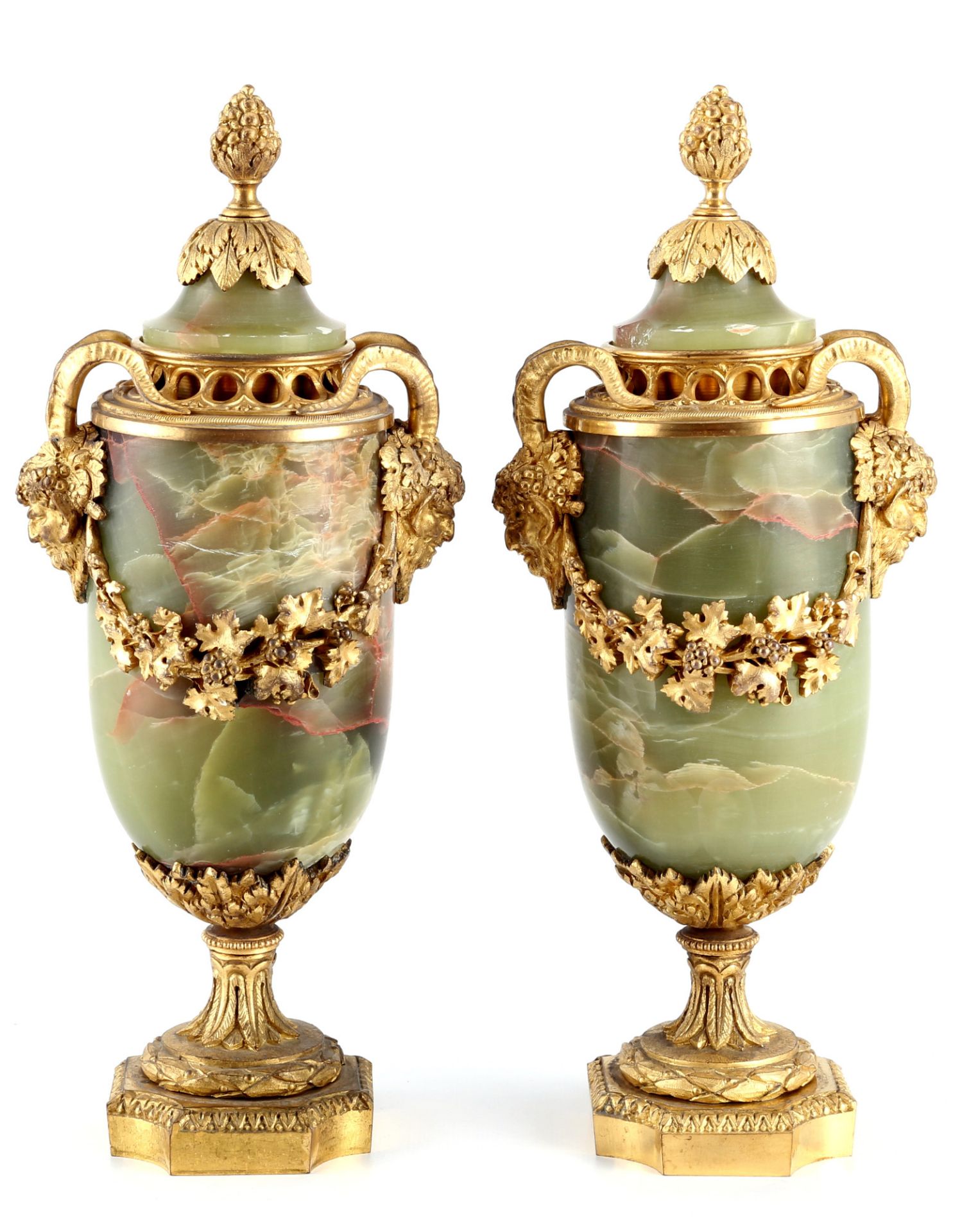 Louis XVI Paar Potpourrivasen, Frankreich 19. Jahrhundert, pair of french potpourri vases 19th centu