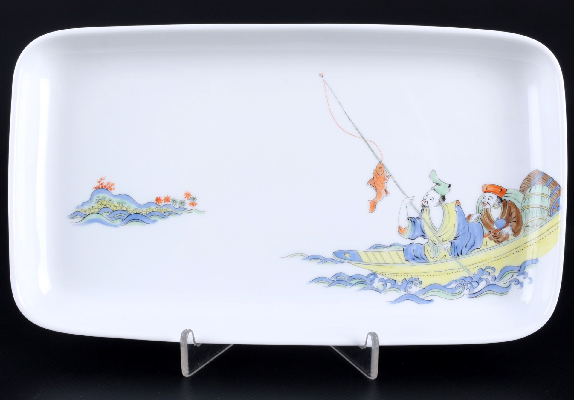 Meissen chinesische Figurenmalerei nach Kakimon Sushi Set 1.Wahl, Edition SinnBilder, sushi set 1st  - Bild 3 aus 7