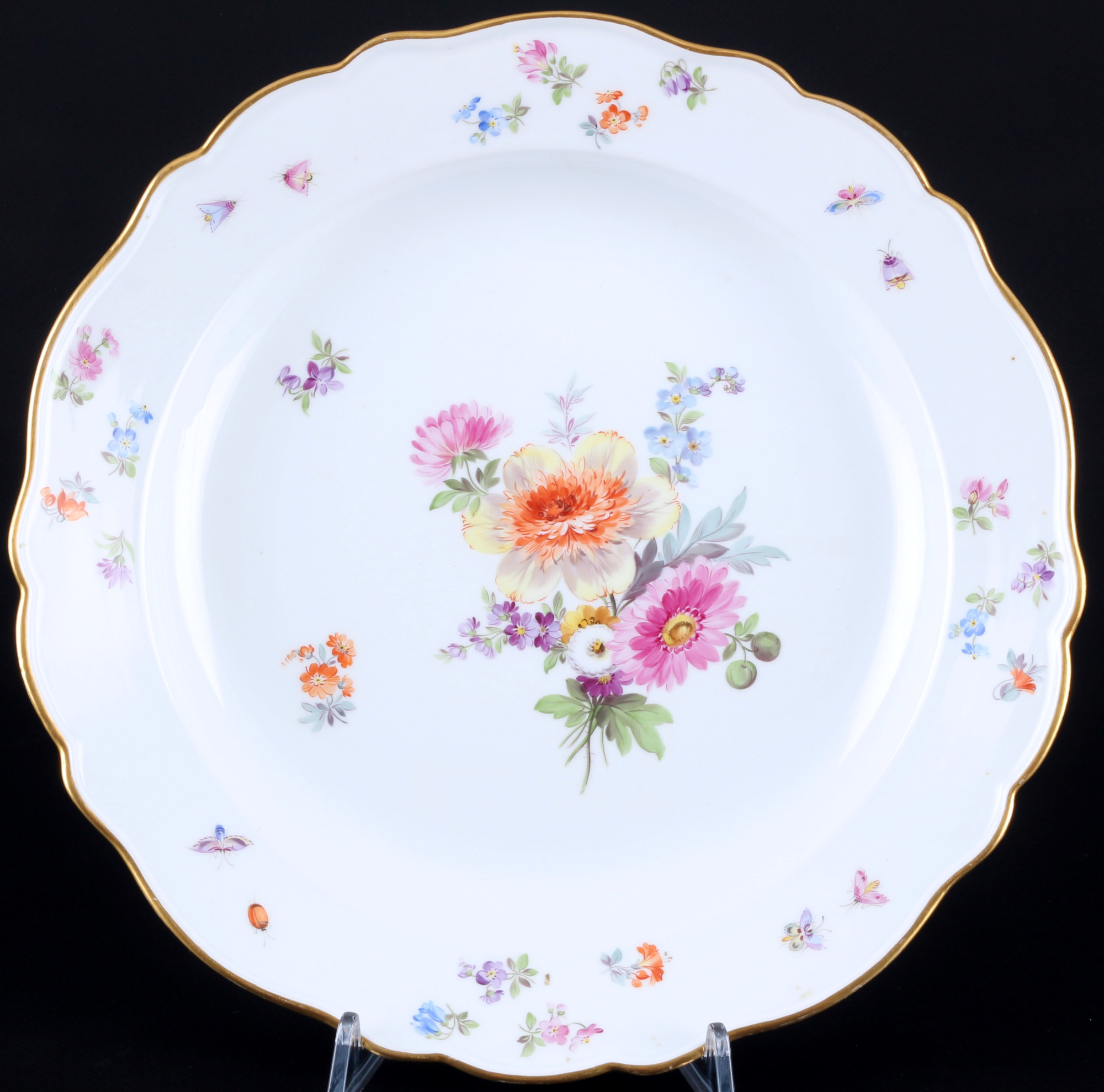 Meissen Flower Bouquet coffee service for 4 persons 1st choice, Kaffeeservice für 4 Personen 1.Wahl, - Image 5 of 6