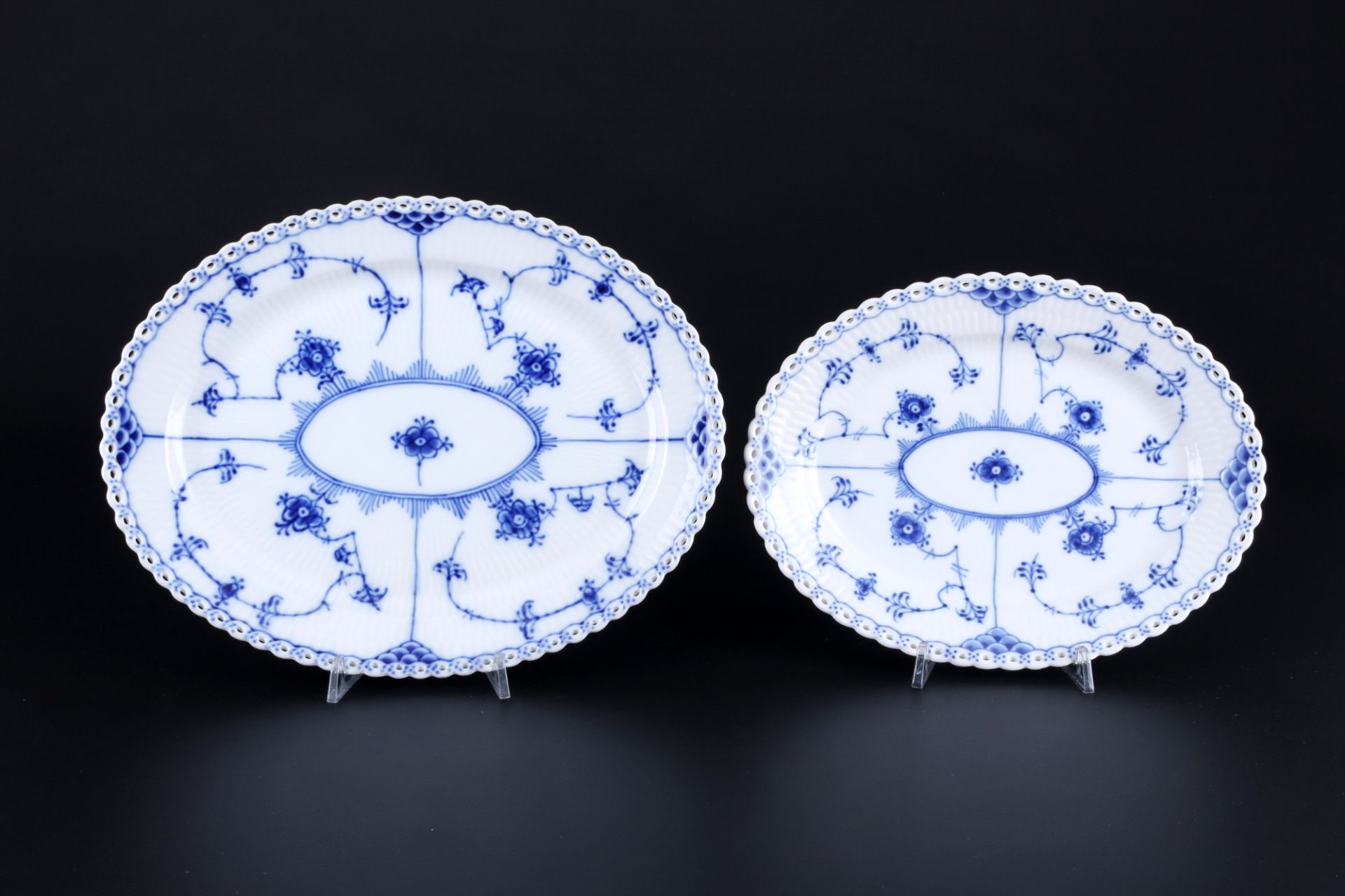 Royal Copenhagen Musselmalet Vollspitze Speiseservice für 6 Personen, full lace dinner service for 6 - Bild 5 aus 6