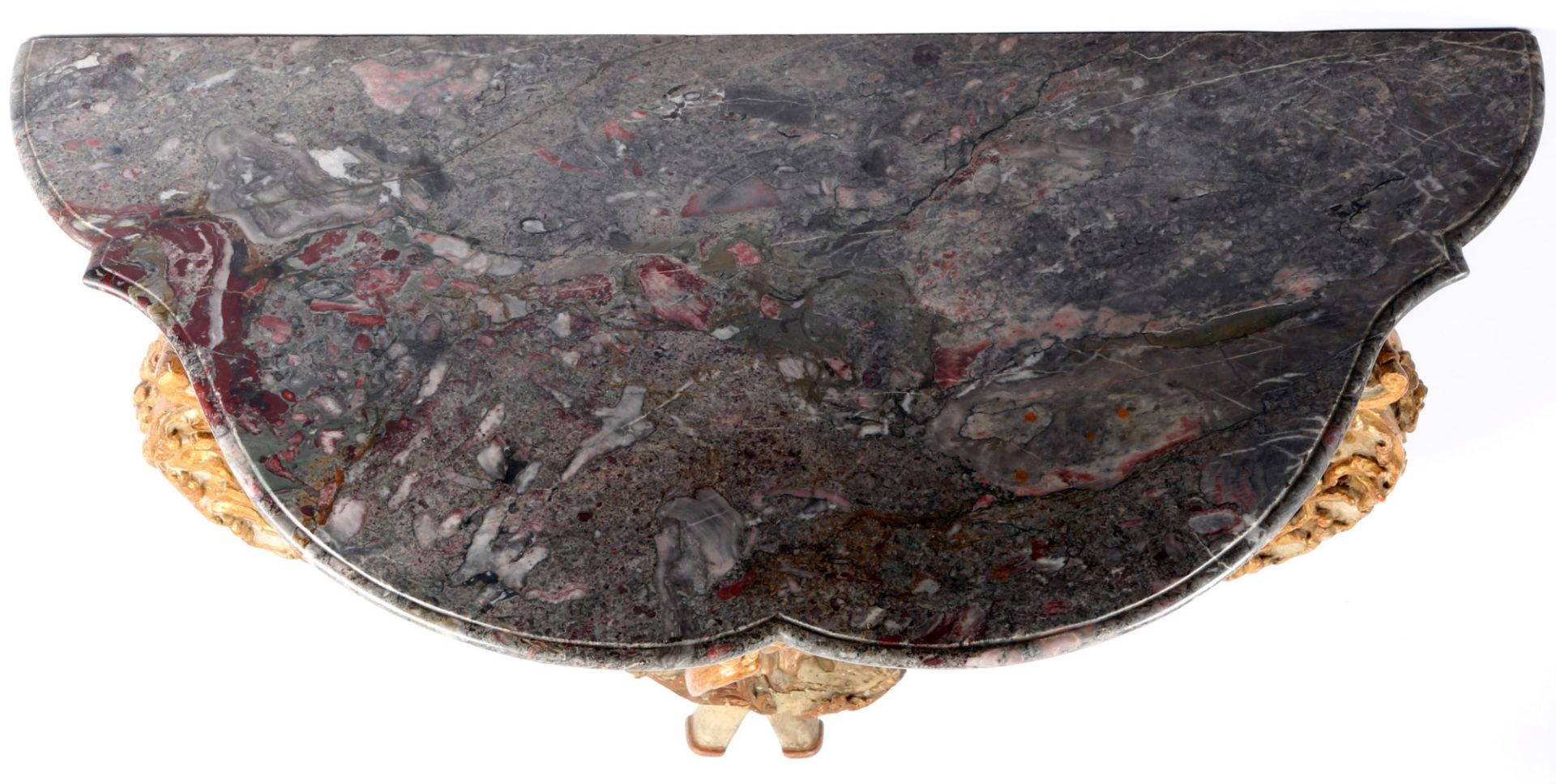 Italy large baroque console table 18th century, Italien großer Barock Konsolentisch 18. Jahrhundert, - Image 3 of 8