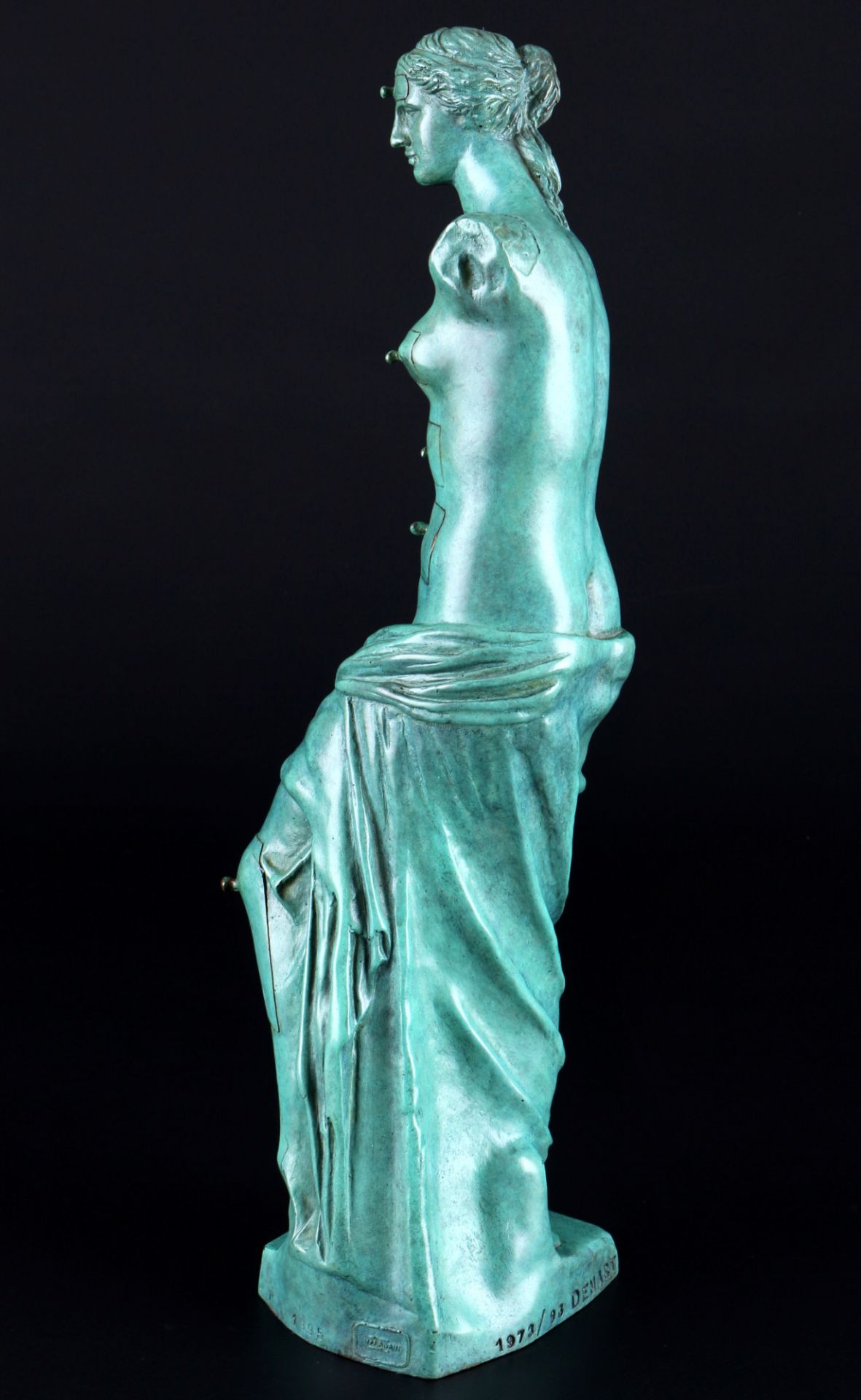 Salvador Dali (1904-1989) Bronze Venus von Milo mit Schubladen, Gießerei Valsuani, Bronze Venus de M - Bild 3 aus 6