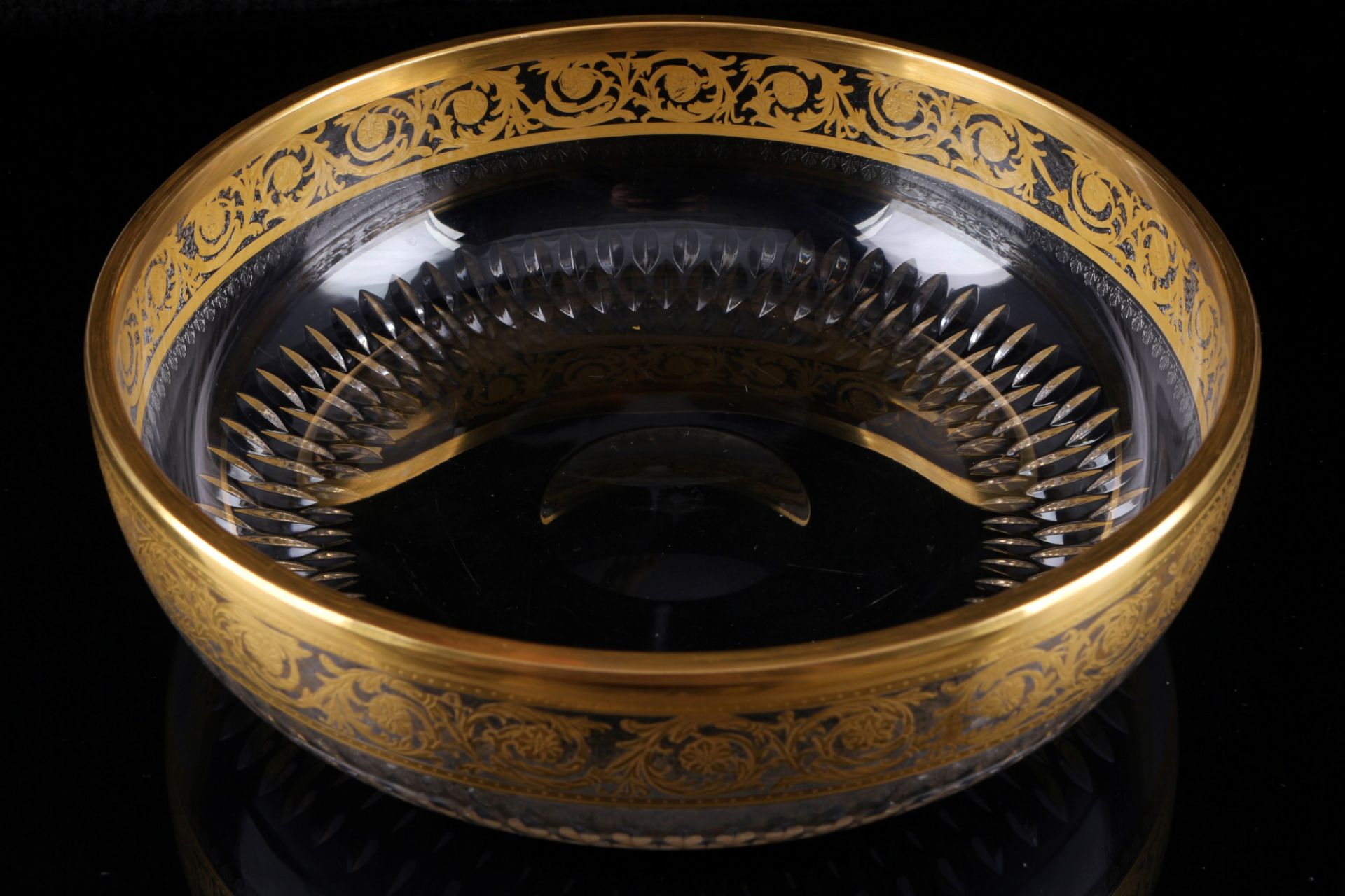 St. Louis Thistle Gold große Schale, large bowl, - Bild 2 aus 3