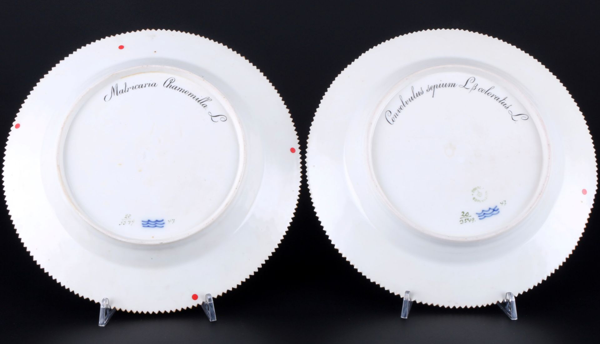 Royal Copenhagen Flora Danica 2 dinner plates 3549 1st choice, Speiseteller, - Image 4 of 9