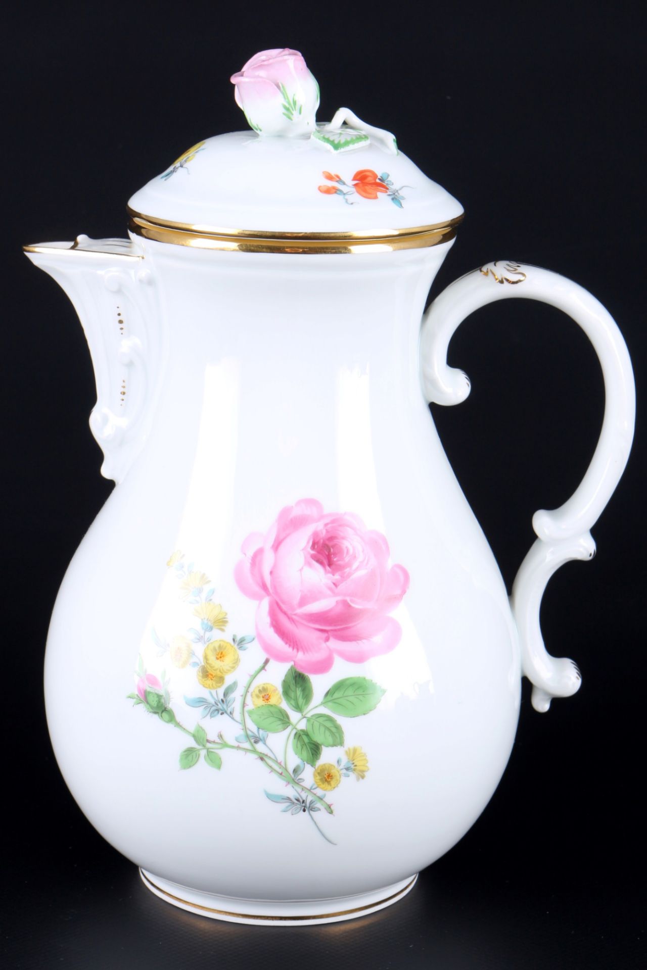 Meissen Blume Teeservice für 5 Personen 1.Wahl, tea service for 5 pers. 1st choice, - Bild 3 aus 6