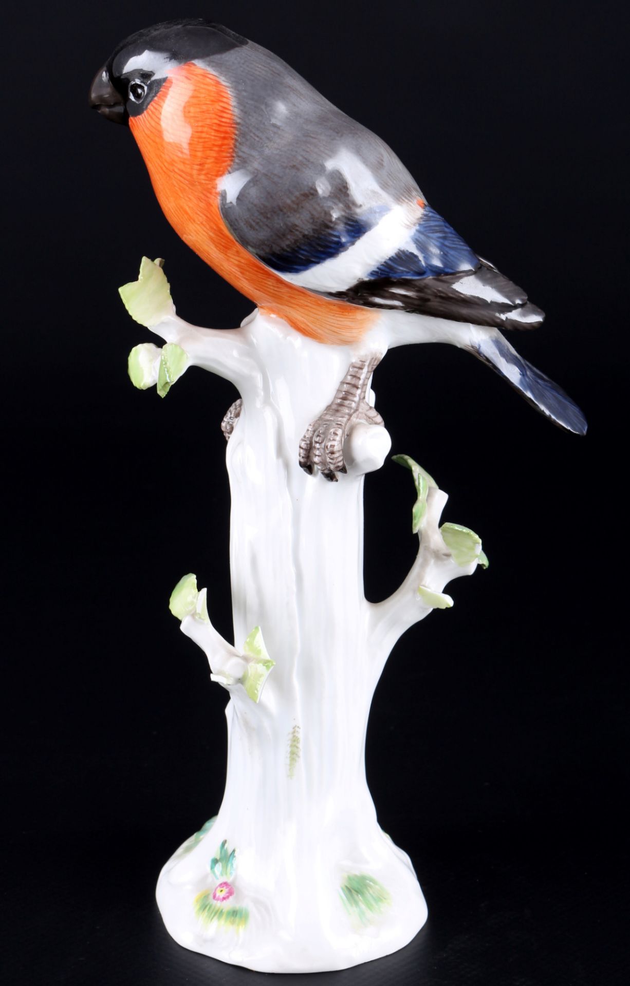 Meissen Vogel Blutfink / Gimpel 1.Wahl, bird bullfinch 1st choice, - Bild 3 aus 7