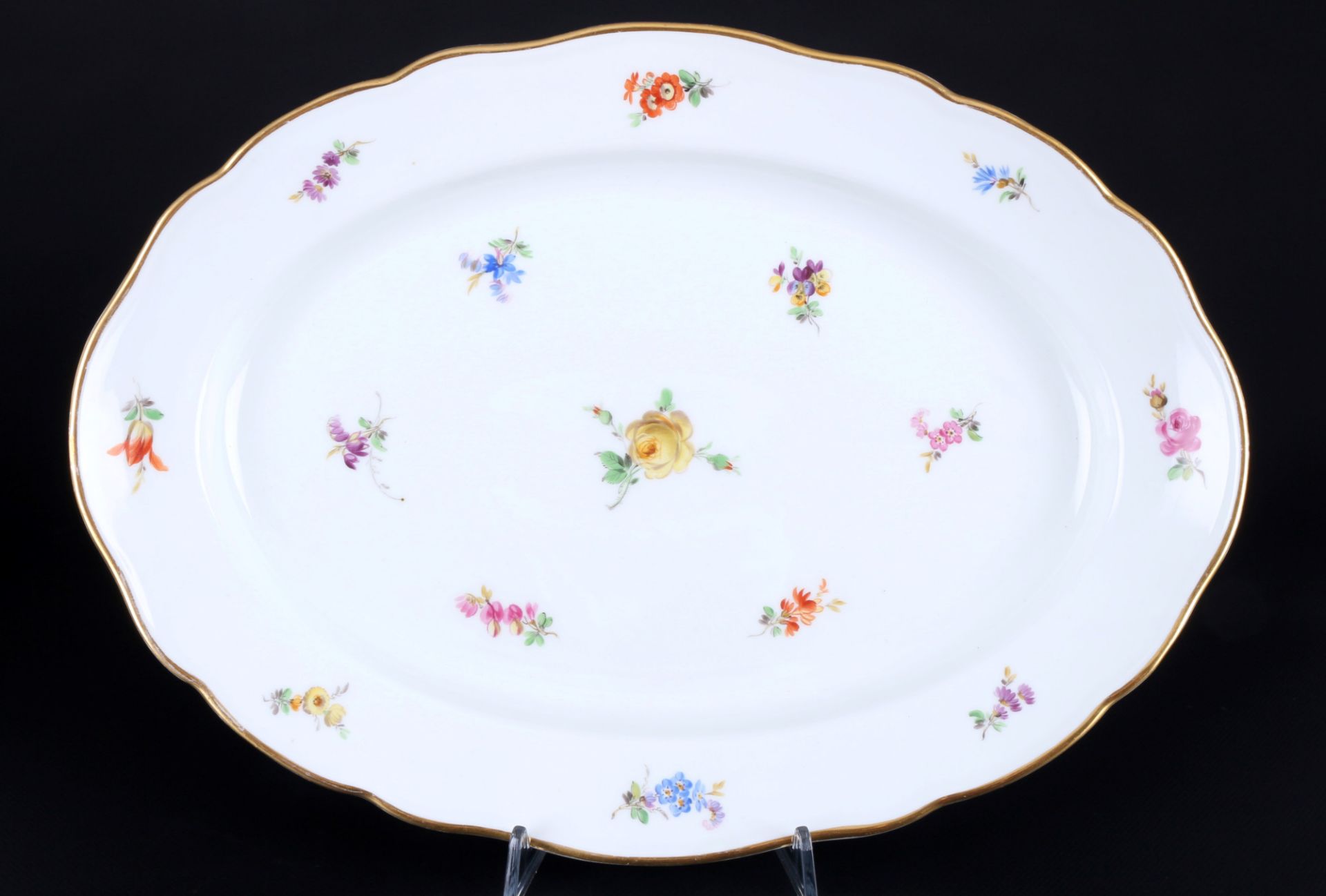 Meissen Streublümchen Speiseservice für 6 Personen 1.Wahl, dinner service for 6 pers. 1st choice, - Bild 3 aus 5