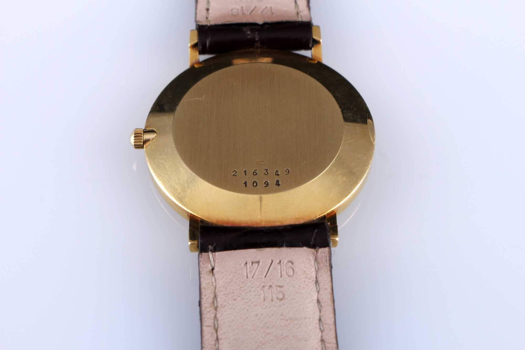 Chopard 750 gold men's wrist watch ref.1094, 18K Gold Herren Armbanduhr, - Image 5 of 6