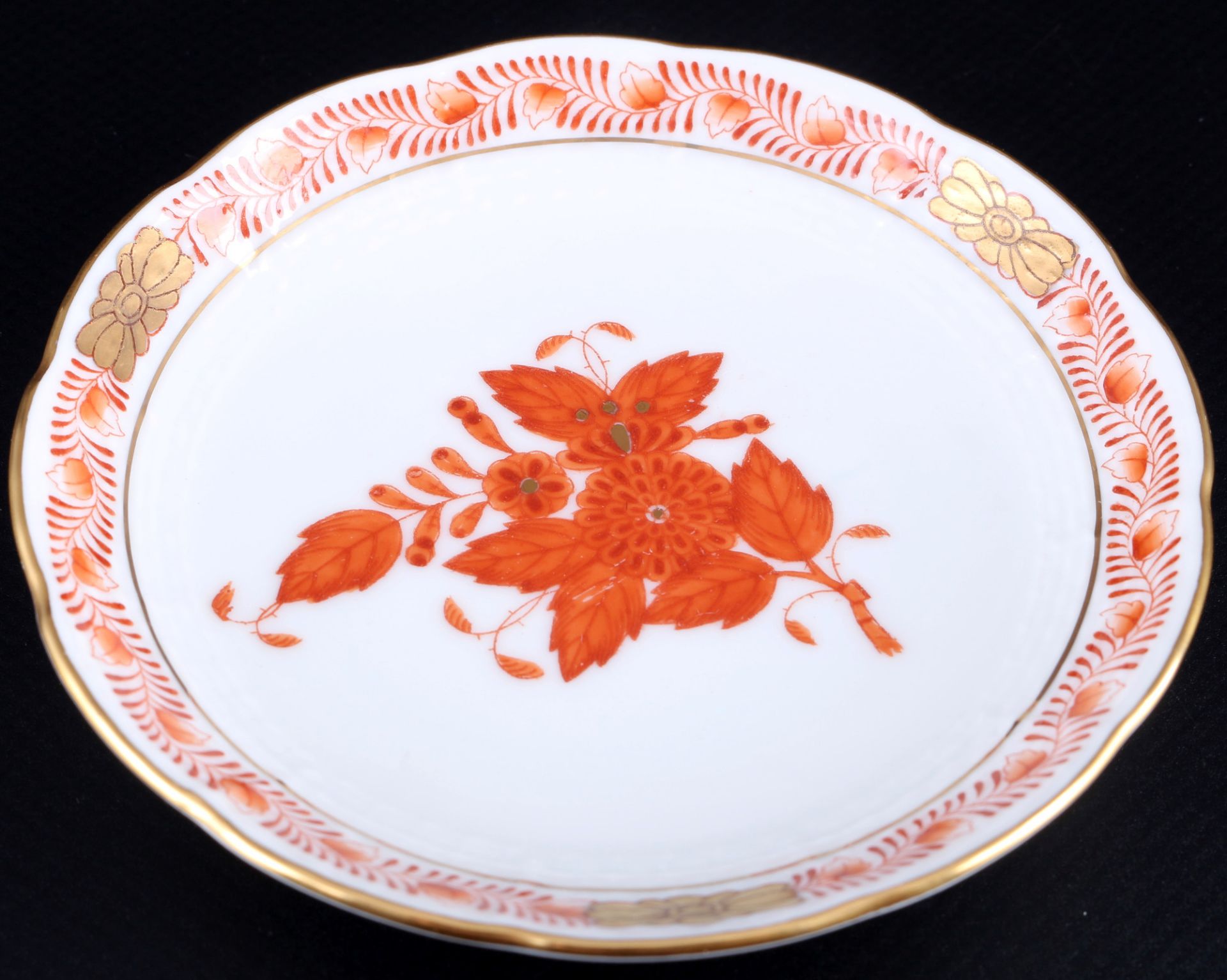 Herend Apponyi Orange dinner set for 6 persons, Speiseset für 6 Personen, - Image 5 of 6