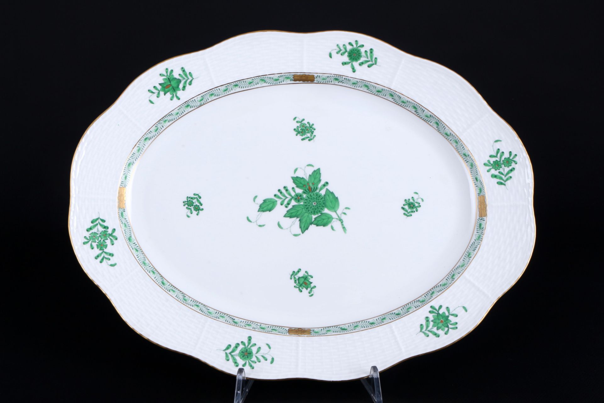 Herend Apponyi Vert dinner service for 6 persons, Speiseservice für 6 Personen, - Image 7 of 10