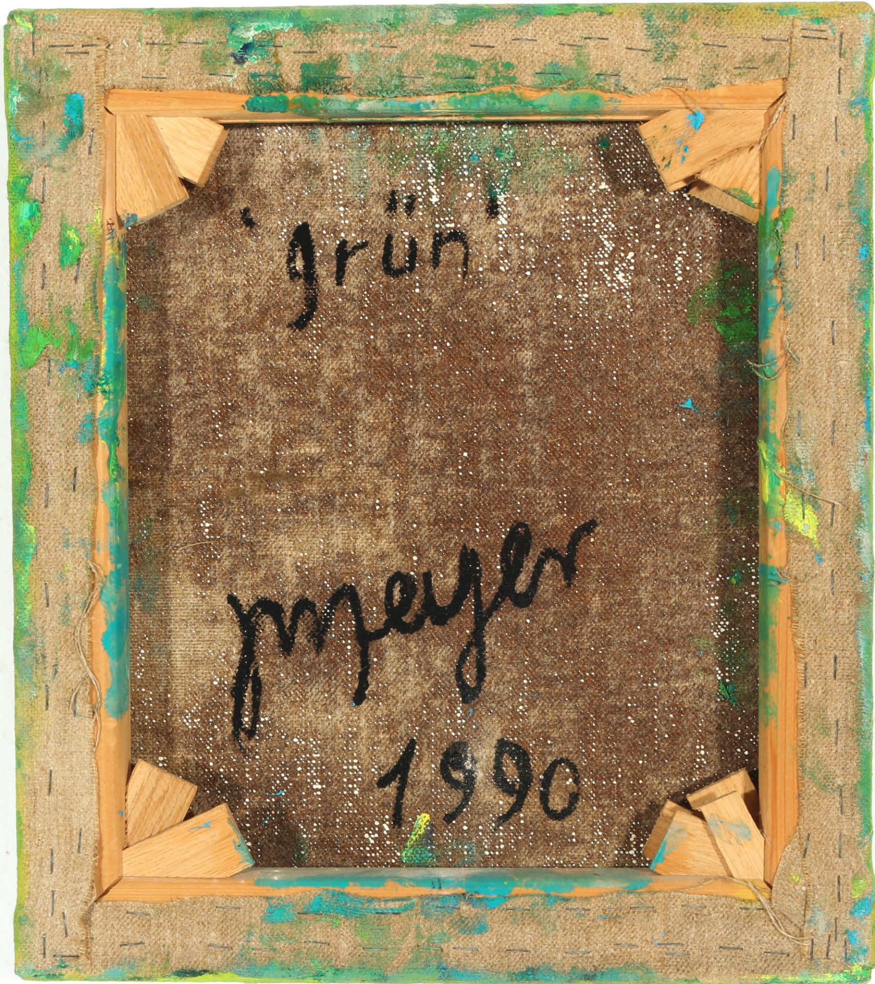 Jürgen Meyer (*1945) Grün, Green, Vert, - Bild 2 aus 2