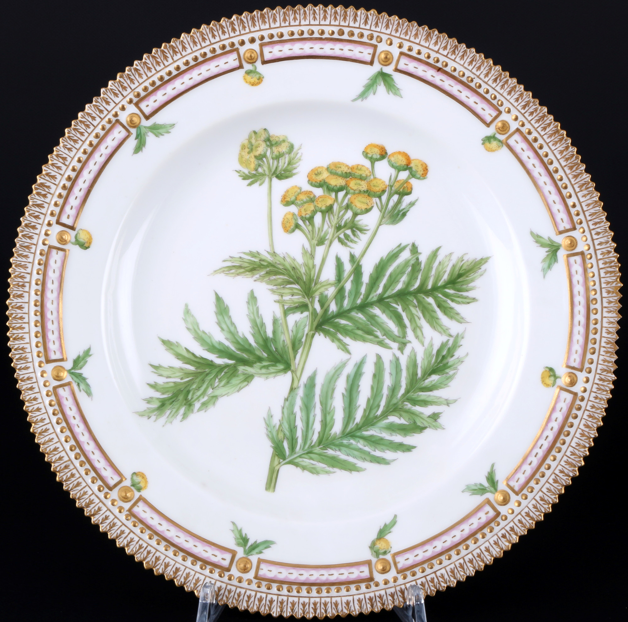 Royal Copenhagen Flora Danica 2 dinner plates 3549 1st choice, Speiseteller, - Image 2 of 5