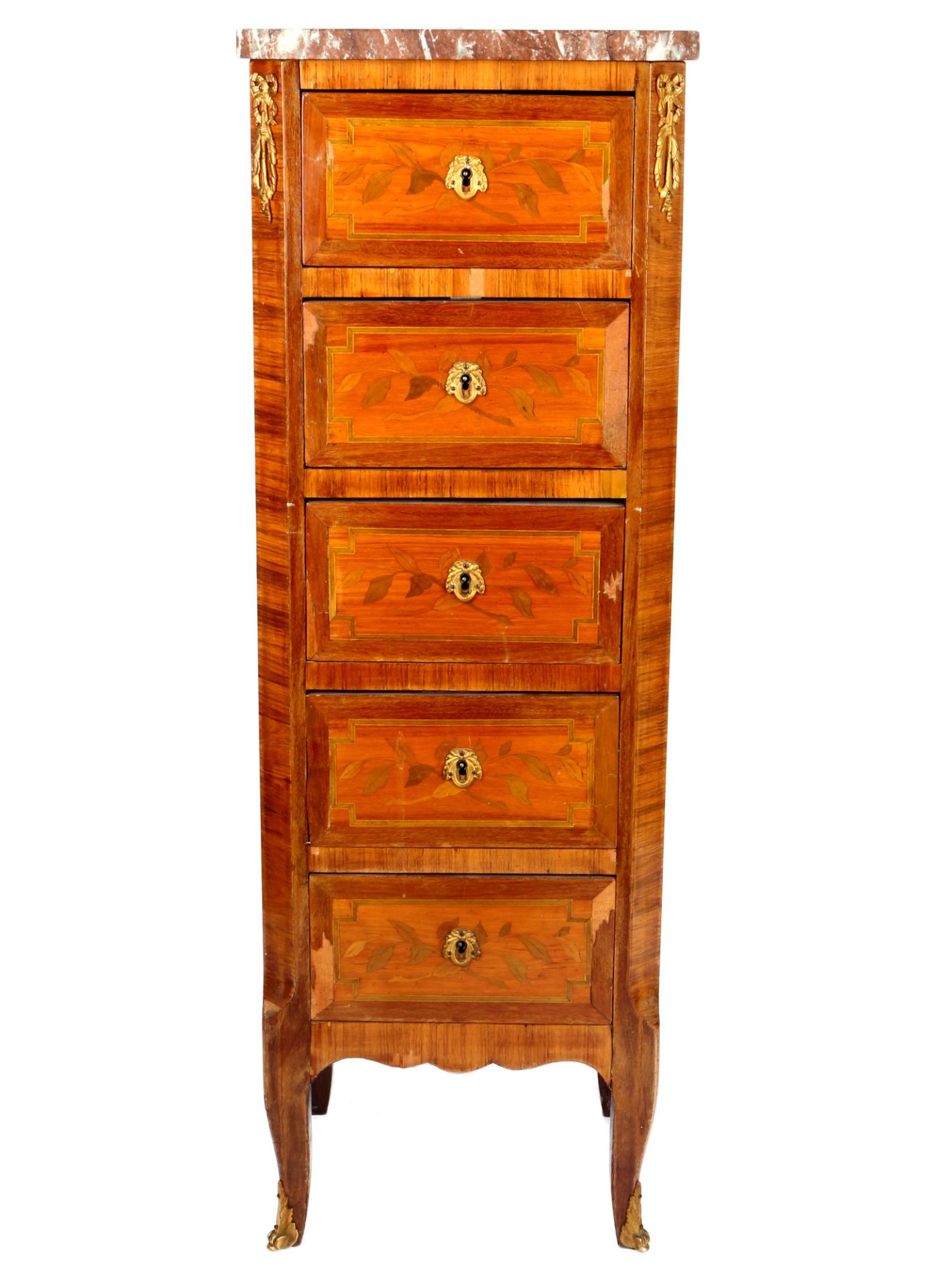 Pfeilerkommode 19. Jahrhundert, pillar dresser 19th century,