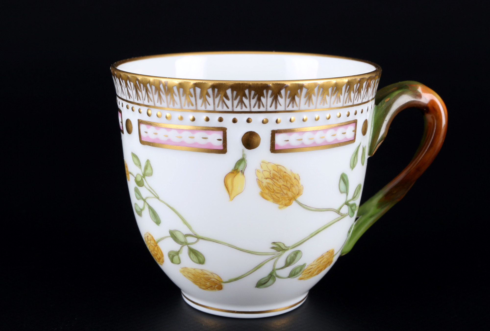 Royal Copenhagen Flora Danica coffee cup with saucer 3597 1st choice, Kaffeetasse, - Image 2 of 5
