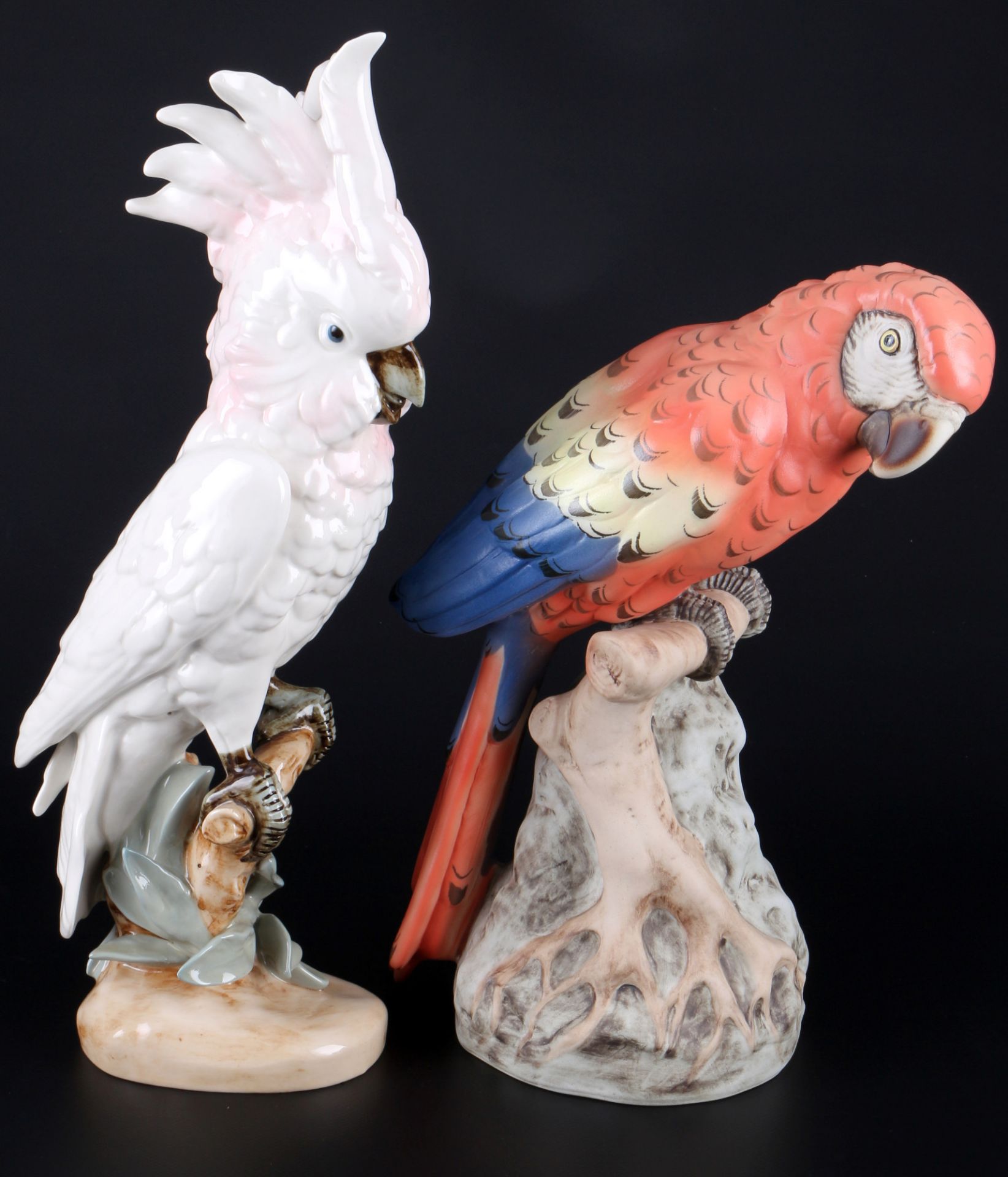 Royal Dux 6 große Vogelfiguren, large bird figures, - Bild 4 aus 6