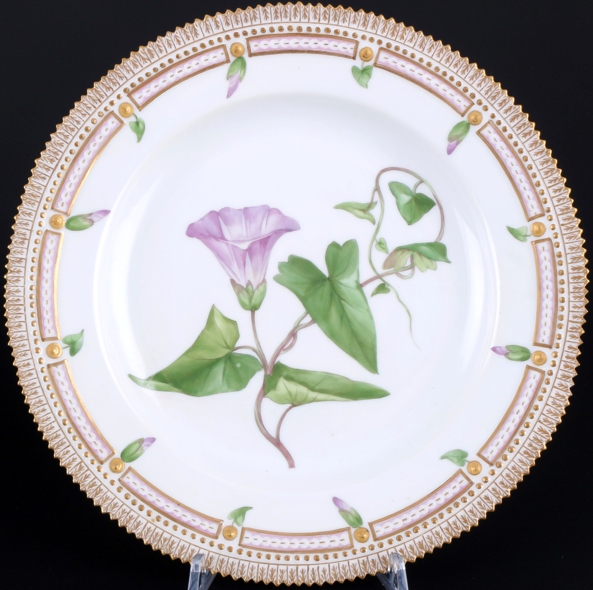 Royal Copenhagen Flora Danica 2 dinner plates 3549 1st choice, Speiseteller, - Image 3 of 9