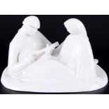 Schwarzburger Werkstätten Russisches Liebespaar, Ernst Barlach, russian couple,