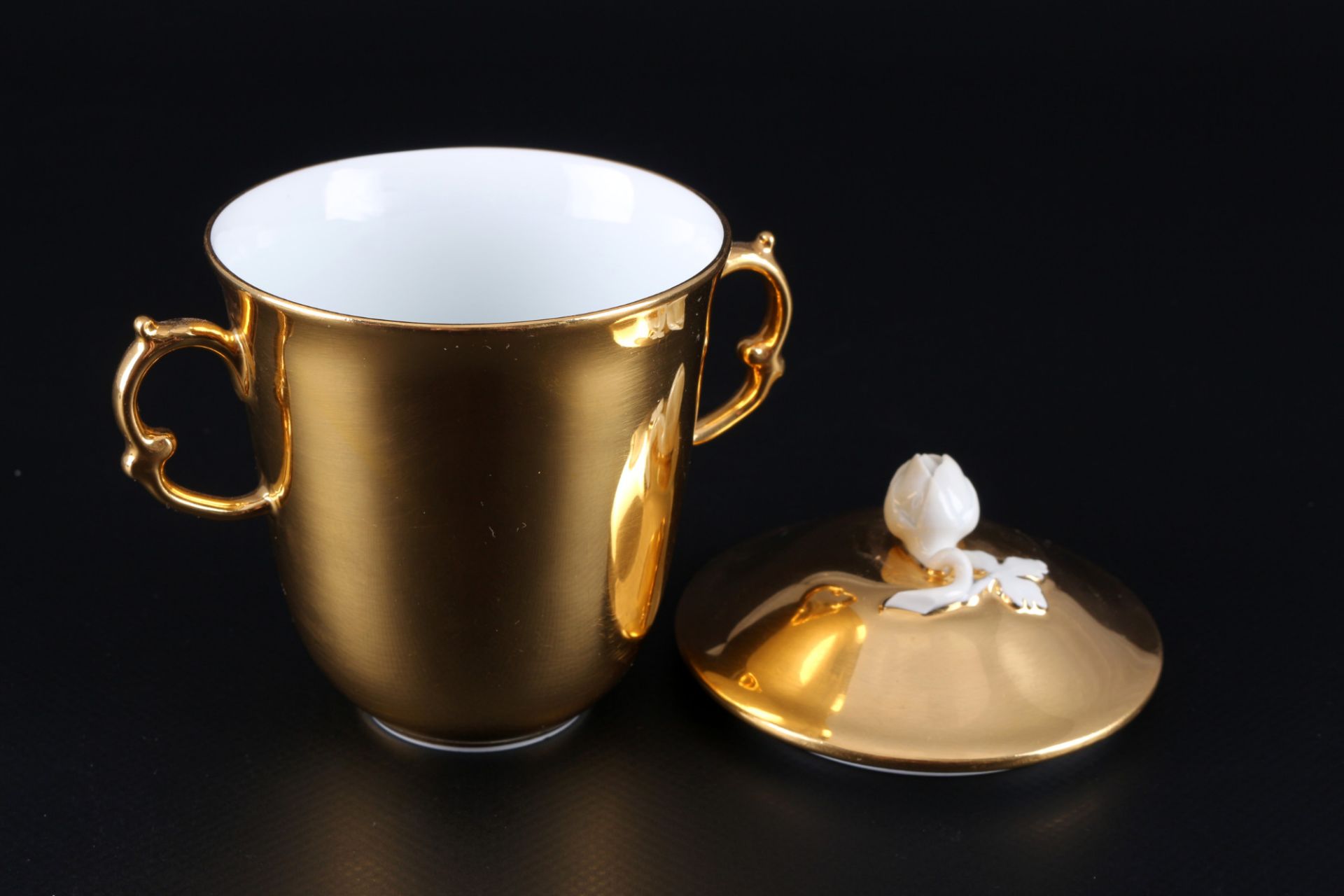 Meissen Gold Trembleuse / Zittertasse 1.Wahl, tremble cup 1st choice, - Bild 3 aus 5