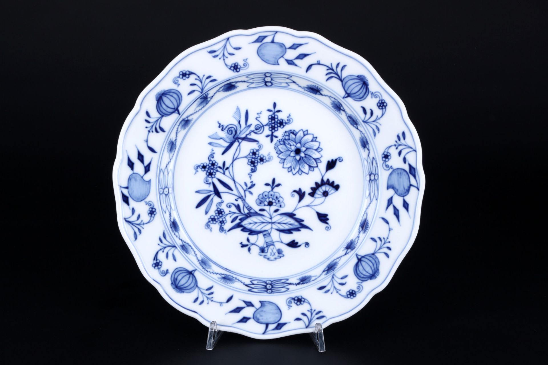 Meissen Zwiebelmuster 6 Speiseteller und 6 Suppenteller 1.Wahl, dinner and soup plates 1st choice, - Bild 2 aus 4