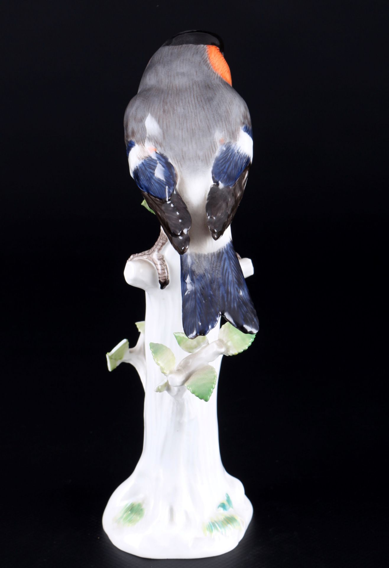 Meissen Vogel Blutfink / Gimpel 1.Wahl, bird bullfinch 1st choice, - Bild 4 aus 7