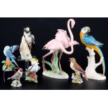 Goebel 7 Vogelfiguren, bird figures,