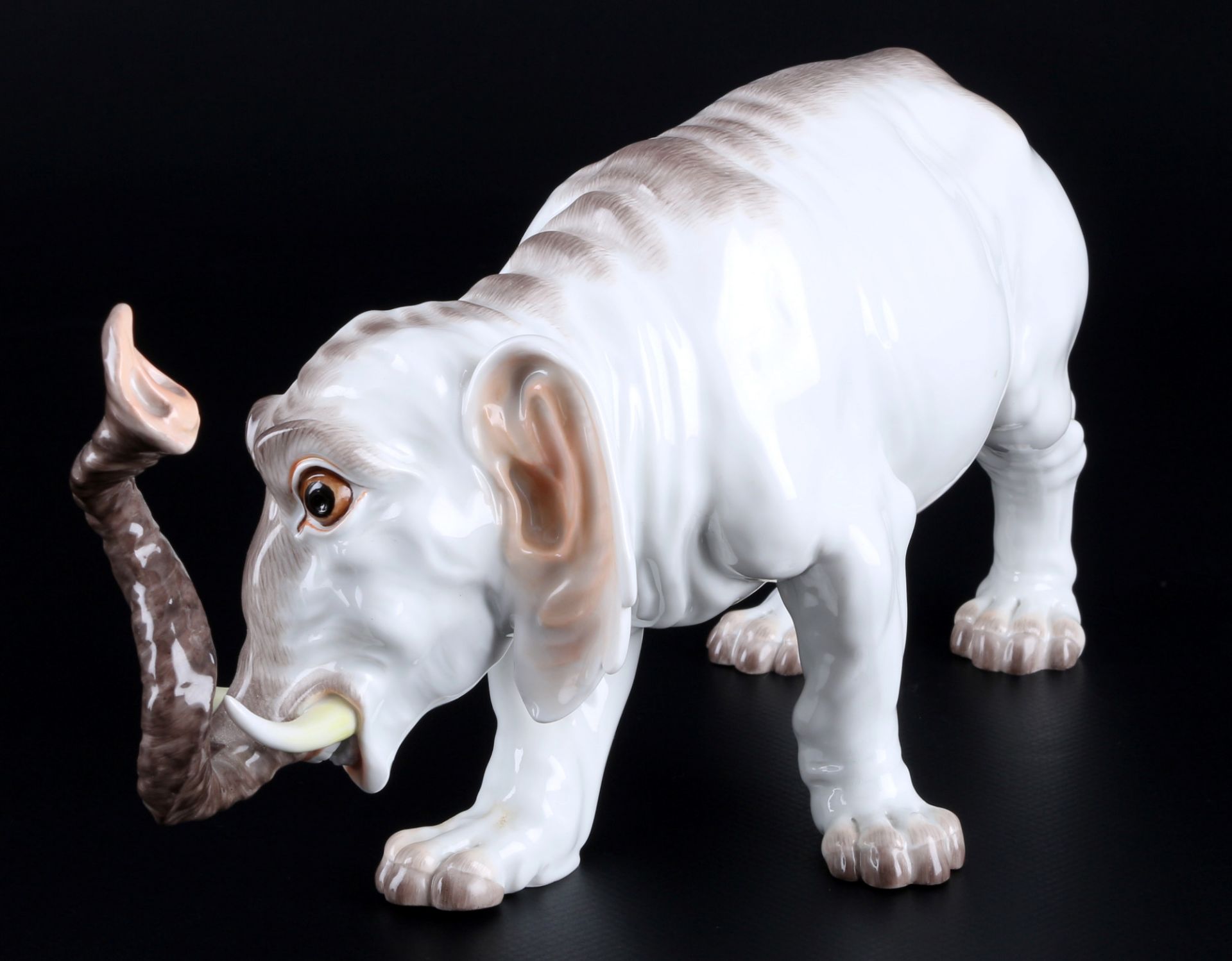 Meissen Elefant 1.Wahl, limitierte Meisterwerke, elephant 1st choice, - Bild 3 aus 6