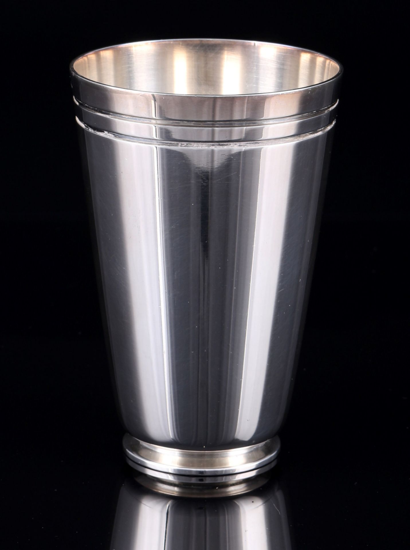 Georg Jensen 925 Silber Becher 715, Sigvard Bernadotte, sterling silver beaker,