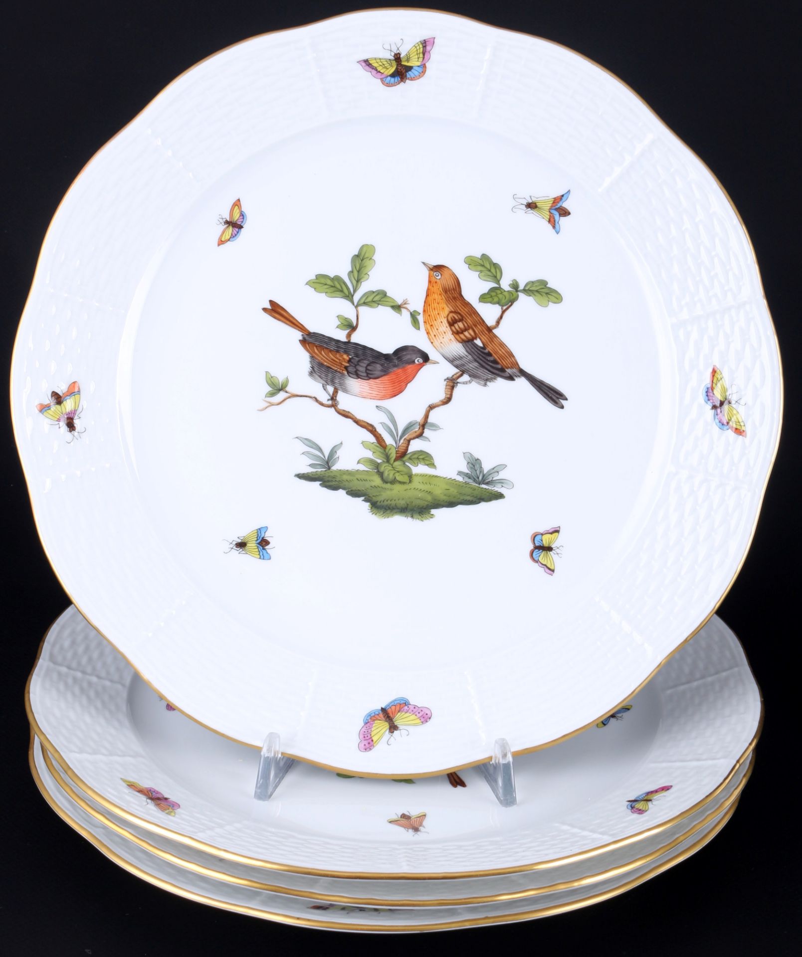 Herend Rothschild Speiseservice für 4 Personen, dinner service for 4 pers., - Bild 2 aus 6