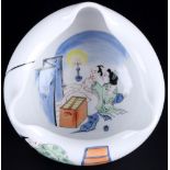 Meissen chinesische Figurenmalerei nach Kakimon Schale 1.Wahl, Edition SinnBilder, bowl 1st choice,
