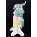 Karl Ens Kakadu, Volkstedt, porcelain cockatoo,