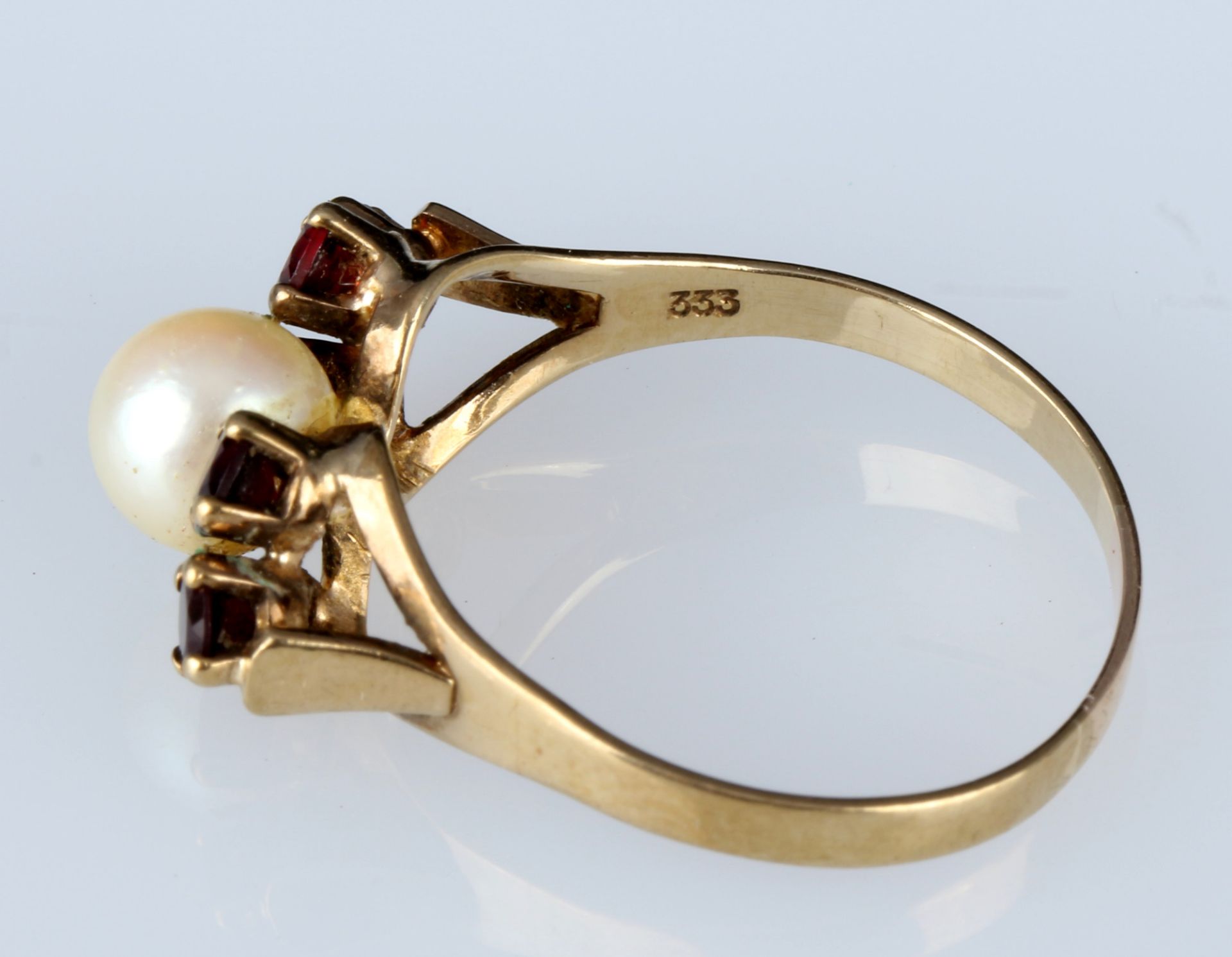 333 - 585 4-piece jewelry, 8K - 14K Gold 4-teiliger Goldschmuck, - Image 6 of 6
