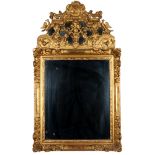 Italy large baroque mirror 18th century, Italien großer Barock Spiegel 18. Jahrhundert,