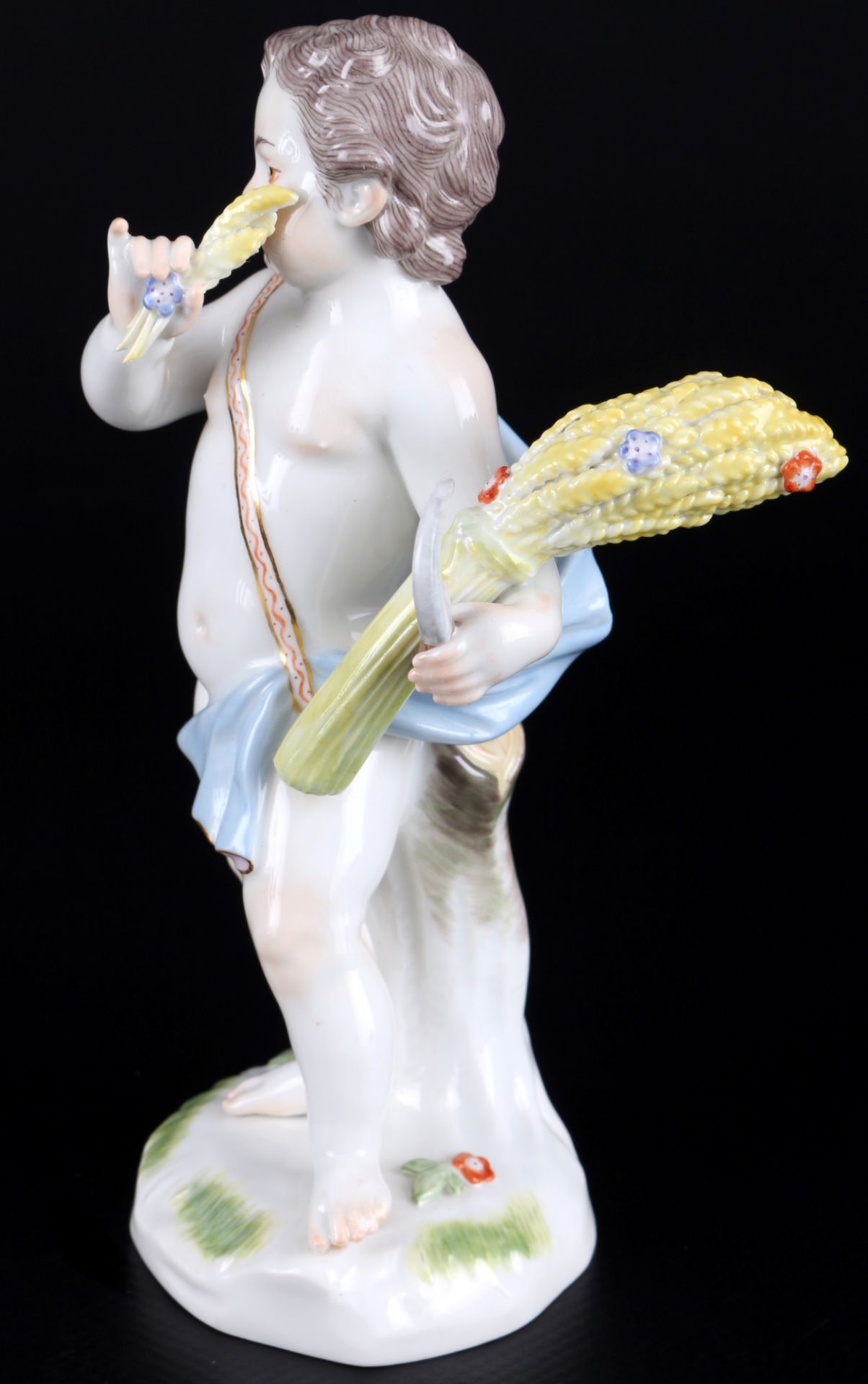 Meissen Four Seasons Allegory of Summer 1st choice, J.J. Kaendler, Vier Jahreszeichen Allegorie Somm - Image 2 of 6