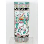 China Famille Rose große Stangenvase, large rod vase,