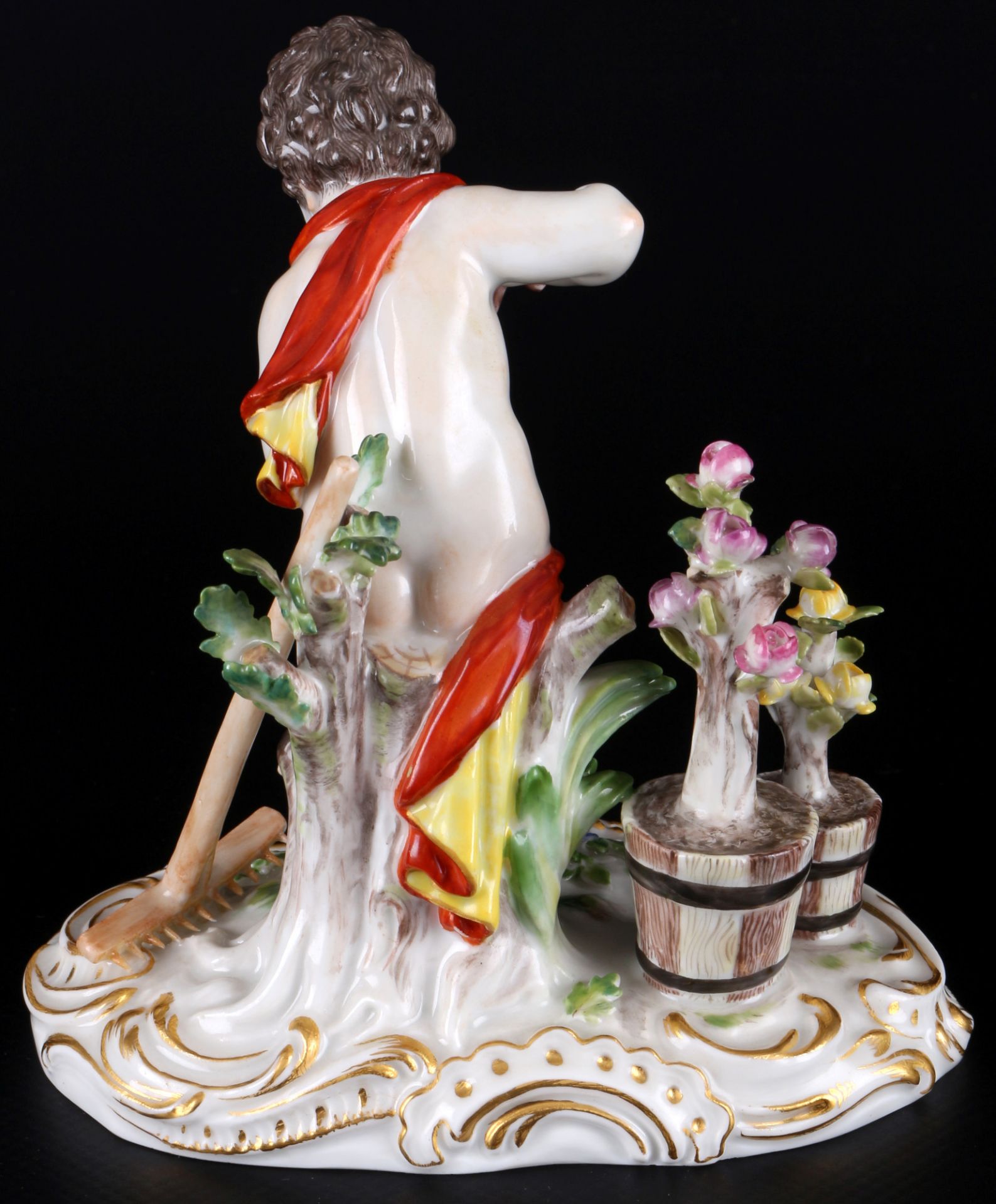 Meissen Four Elements Allegory of Earth 1st choice, J.J. Kaendler, Allegorie der Erde 1. Wahl, - Image 4 of 5