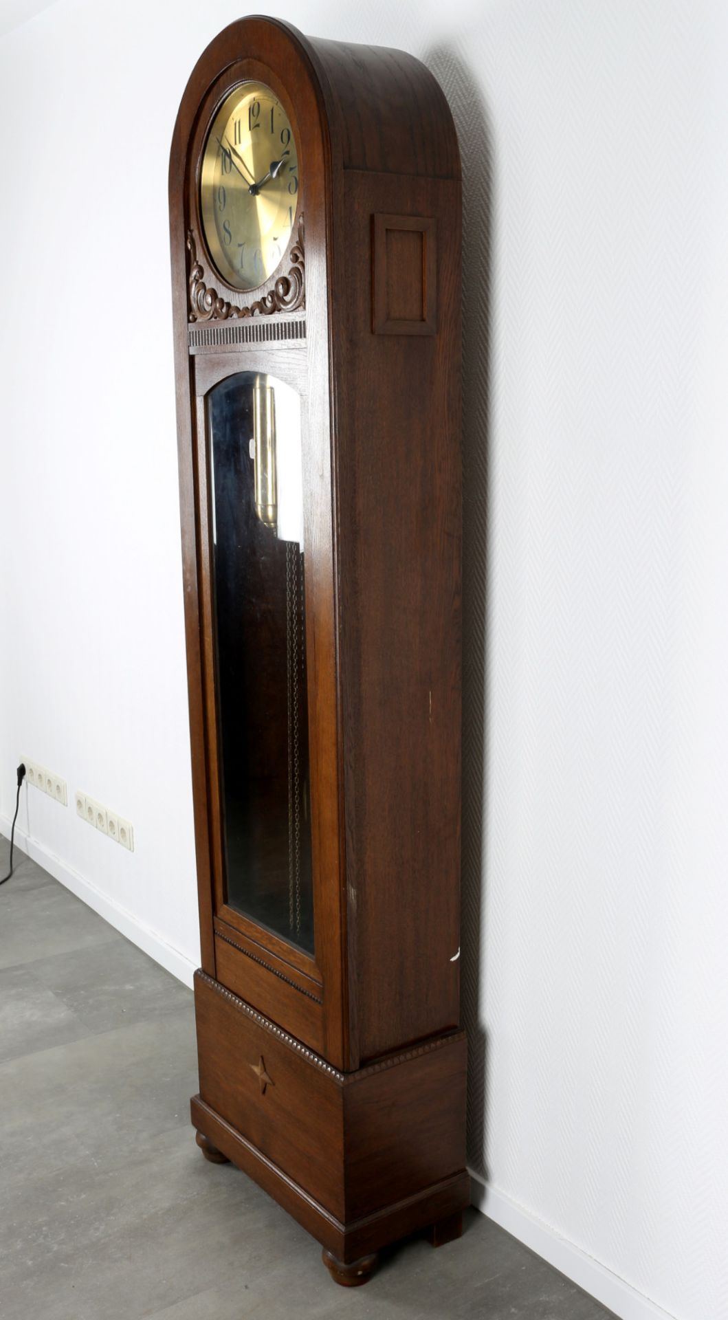 Grandfather clock around 1920, Dufa, Standuhr um 1920, - Image 5 of 8