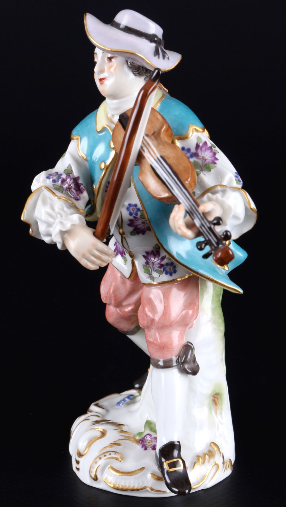 Meissen Galante Chapel violinist 1st choice, Galante Kapelle Geiger 1.Wahl, - Image 2 of 5