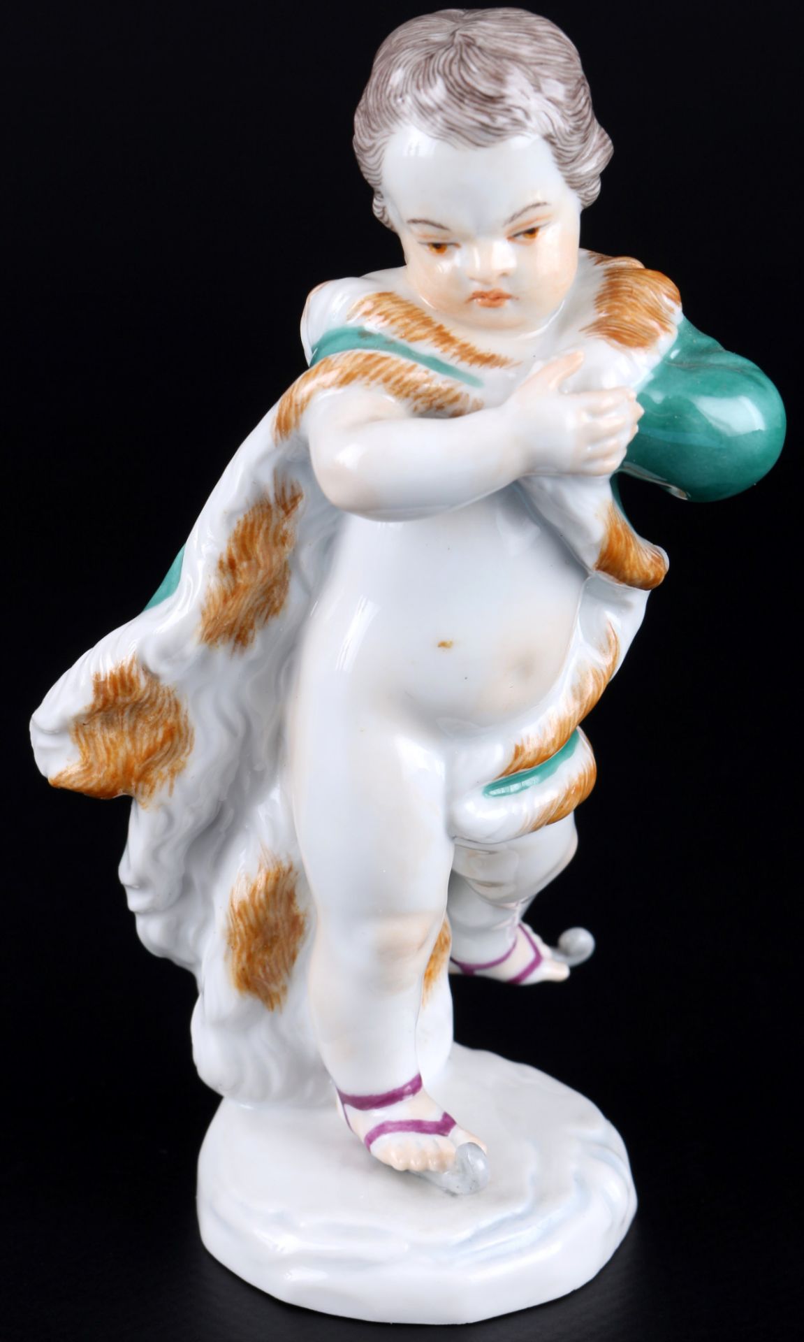 Meissen Four Seasons Allegory of Winter 1st choice, J.J. Kaendler, Vier Jahreszeichen Allegorie Wint