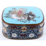 China Cloisonne Deckeldosen Qing Dynasty 18./19 Jahrhundert, lidded boxes,