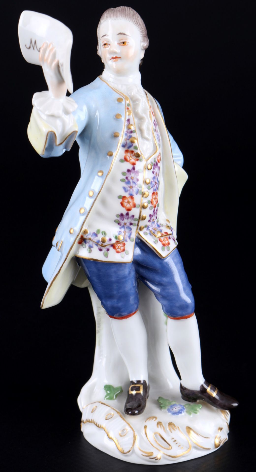 Meissen Galante Chapel male singer 1st choice, Galante Kapelle Sänger 1.Wahl,